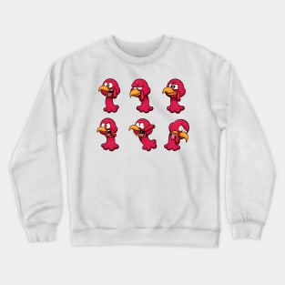 Turkey Faces Crewneck Sweatshirt